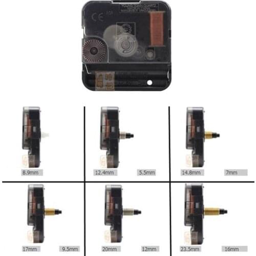 High-quality 600pcs 12888 SUN Precision shaft 9mm 12mm 15mm 17mm 20mm 24mm step movement Quartz wall clock mechanism