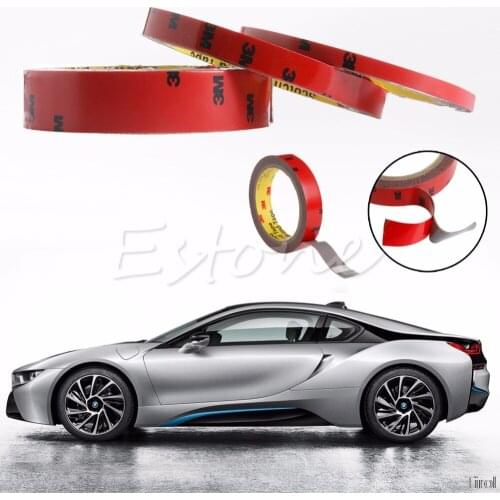 1 Roll 3M glue sticke Automotive Double Sided Attachment Foam Tape Useful 0.6/1/2CM Useful Car Foam Tape