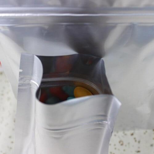 15 x 22 cm aluminum foil bag pouch mylar bag vacuum bags for food storage aluminum flat bags