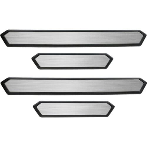RAV4 Interior Accessories,RAV4 Door Sill Protector Compatible for Toyota Rav4 2019 2020,RAV4 Door Step Plate