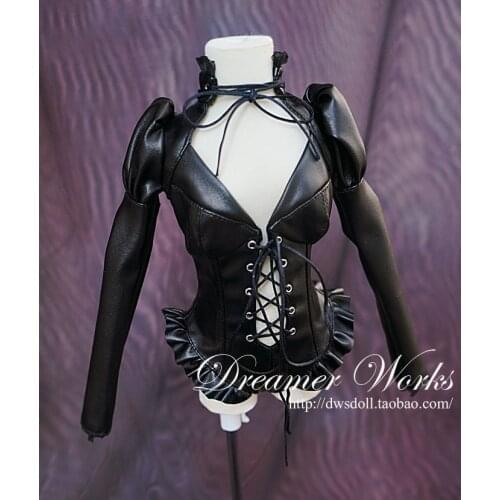 1/3 scale BJD clothing accessories punk Queens Leather jacket coat for BJD/SD doll,Not included doll,shoes,wig and other 1283
