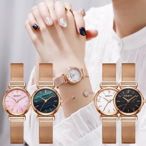 Montre Femme Fashion Women watche Luxury watch Vintage Dial Stainless steel Strap Magnet buckle Branded Clock Lightning offers