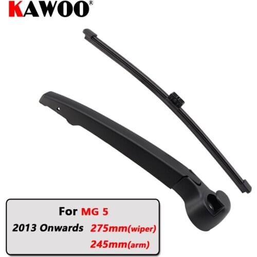 KAWOO Car Rear Wiper Blades Back Window Wipers Arm For MG 5 Hatchback (2013 Onwards) 275mm Auto Windscreen Blade Styling