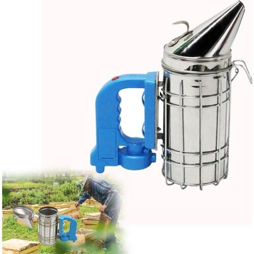 Electric Bee Smoke Transmitter Kit Electric Beekeeping Tool Apiculture Beekeeping Tools Stainless Steel Bee Smoker