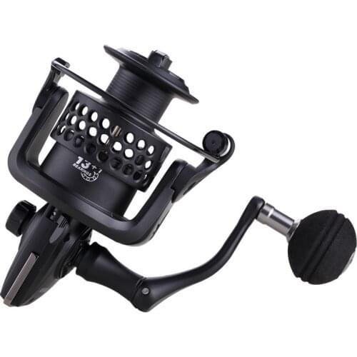 Lieyuwang 1000-9000 Size 13+1 Ball Bearings Feeder Carp Metal Fishing Reel Spinning Reel Carp Big Trolling Fishing Reels
