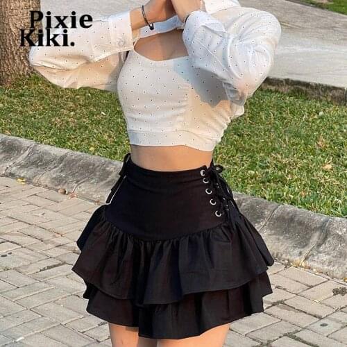 PIXIEKIKI Pleated Skirt