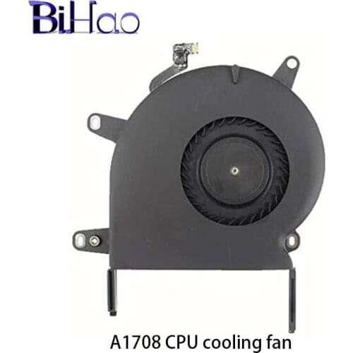 Genuine Laptop A1708 CPU Cooler Cooling Fan for MacBook Pro Retina 13'' A1708 CPU Fan 2016 2017 MLL42 MPXQ2 EMC 2978 EMC 3164