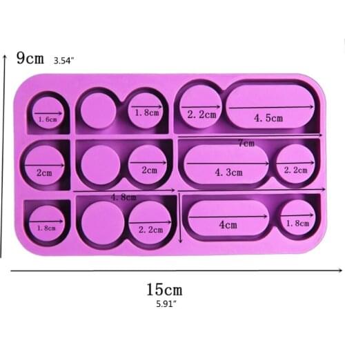 Resin Ring Molds Single Double Three Holes Silicone Rings Mold Creative Ornament Resin Artwork Supplies DIY Craft Rings Molds