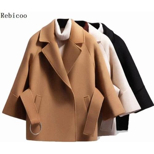 Rebicoo Womens Camel Coats China