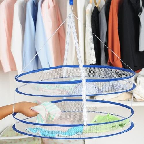 Drying net dry net clothes drying basket Household Folding Clothes Mesh Sweater Shirt jacket Coat Anti-deformation drying rack
