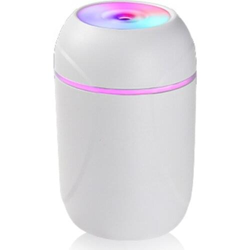 USB 260ML Air Humidifier Nano Spray Mini 3 Colors Cup Cool Mist Maker With Colorful Lamps For Office Home Car