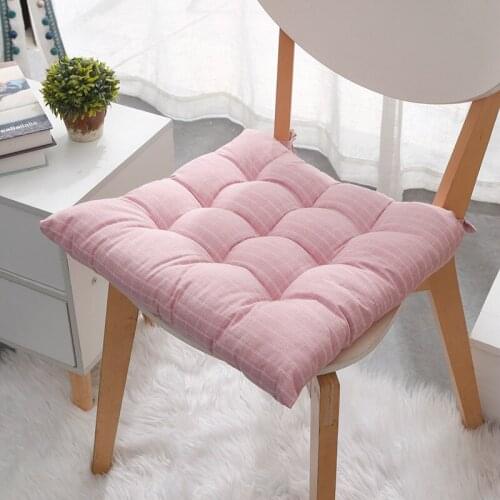 Japanese Multi-color Backrest Pillow Thicken Plaid Office Student Dining-table Pad Tatami Mats Meditation Seat Cushions