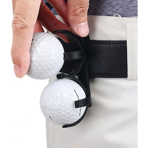 Golf Ball Clip Easy to use Easily Clamp Plastic Golf Putter Clips Golf Accessories Holder Clip Organizer Training Tool