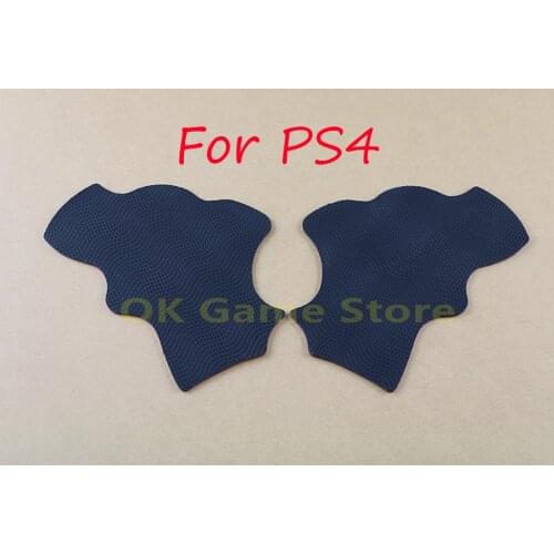 1set Handle Non-slip Material With Ribbed Grip Soft Silicone Gel Rubber Shell Cover Non-slip Sticker For Sony PS4 Console