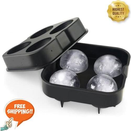 1pcs Ice Ball Maker Mold Mould Brick Round Bar Accessiories High Quality Random Color Ice Mold Kitchen Tools Bar Accessories