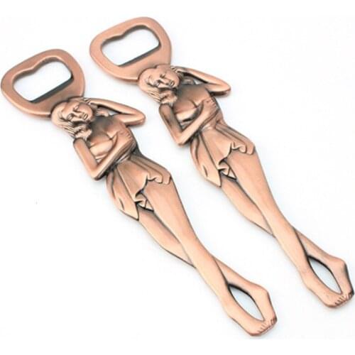 1PC Retro Creative Beer Bottle Opener Personalized Bar Mini Drink Shape Bottle Opener Refrigerator Magnet Home Decoration