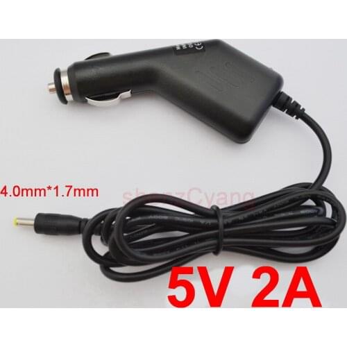 1pcs High-quality, 5V 2A & 2000mA DC 4.0mm x1.7mm Car Charger