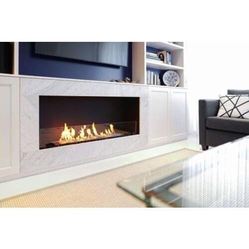 21 AUG Inno-Fire 30 inch silver or black electric fire place decorative smart ethanol burner
