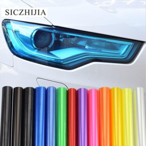 30 x 100 cm PVC car headlight film for Peugeot 206 207 208 301 307 308 407 2008 3008 4008