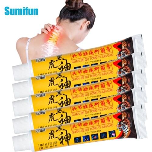 5/10pcs Sumifun Tiger Balm Ointment For Arthritis Joint Back Rheumatoid Pain Relief Chinese Herbal Medical Cream Health Care