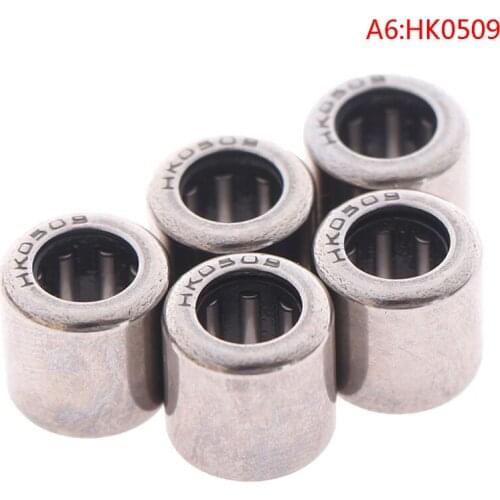 5Pcs HK Series Bearings HK0306 HK0608 HK0810 Drawn Cup Needle