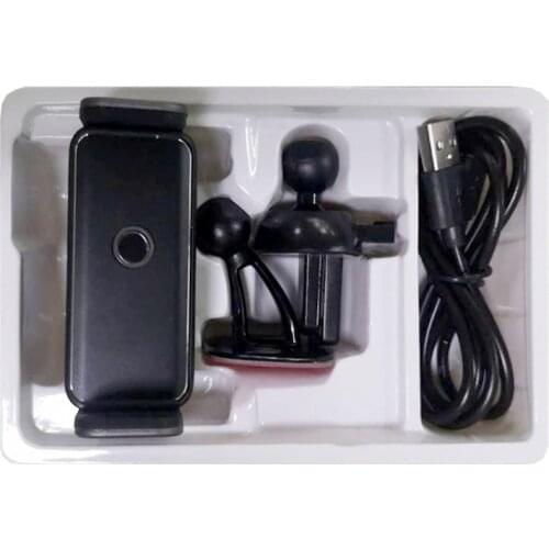 Car Smart Electric Locking Mobile Phone Support Holder For Smartphone Air Vent Clip Stand Auto Induction Mount Bracket