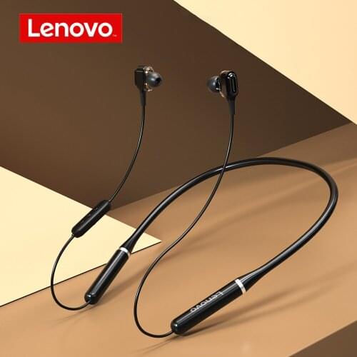 Lenovo wireless headset XE66 PRO Bluetooth 5.0 dual magnetic line of native sound quality headset IPX5 waterproof in-ear sports