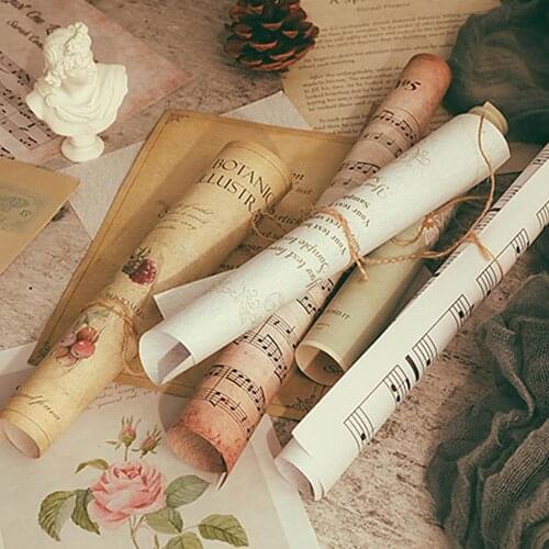 INS Retro Style Sheet Music Paper Background DIY Photography Backdrop Decoration Photo Shooting Ornament Accessories for Jewelry