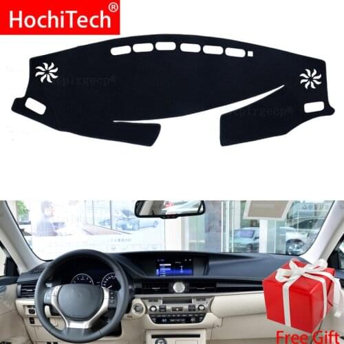 Car Dashboard Avoid Light Pad Instrument Platform Desk Cover Mats Carpets for Lexus ES350 ES300h XV60 2013-2018