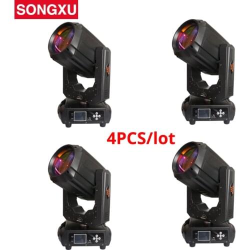 Lyre Beam Light 260W 9R Moving Head Light 8+16+24 face prism Rainbow Effect for Disco Nightclub Stage Light 4pcs/lot/SX-MH260