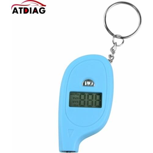 2020 Mini Keychain Portable Digital LCD 2-150 PSI Tire Tyre Wheel Air Pressure Gauge Tester Procession Tool Tire pressure monito