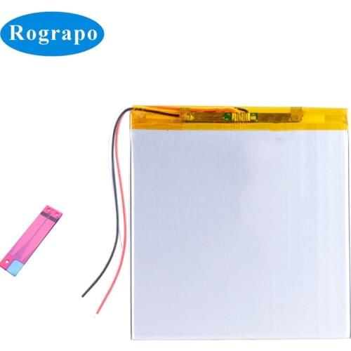 New 5000mAh Li-Polymer Tablet NoteBook Tpad Battery For Teclast X80 Pro X80Pro 3-Wires