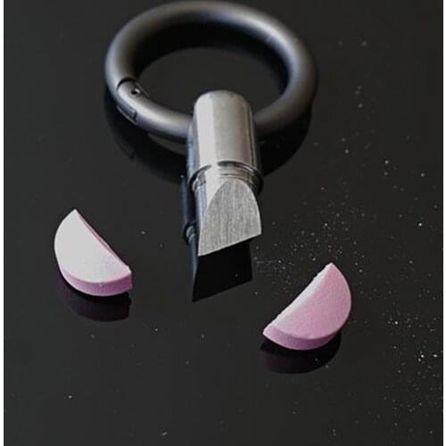 Portable Capsule Shape Mini Pocket Wallet Keychain Knives Survival Tool Cutter for Outdoor Sports