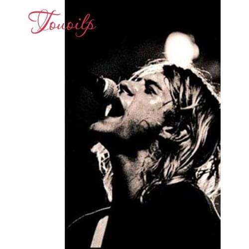 Full square/Round drill Diamond embroidery Kurt Cobain 5D DIY diamond Painting Cross Stitch Rhinestone Mosaic