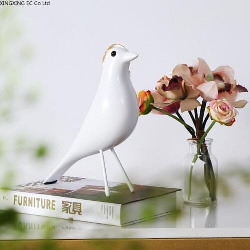 Simple and Modern Resin Animal Decoration Creative Crafts Decoration Desktop Nordic Office Living Room Art Home Bird Decoration