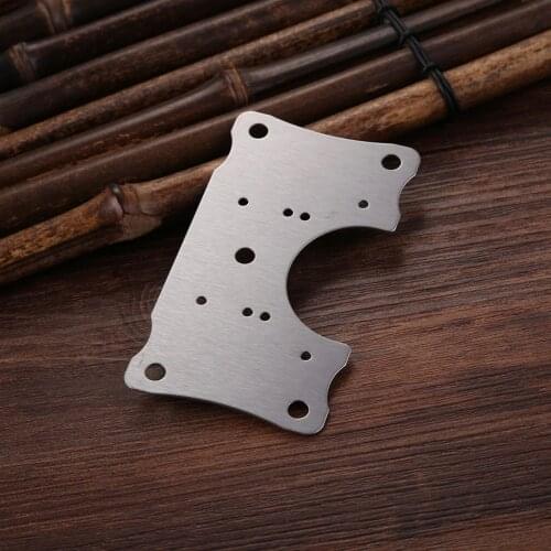 Hinge Repair Plate Cabinet Cupboard Drawer Mounting Repair Accessories Kit Drawer Window Mounting Stainless Steel Plate Installe