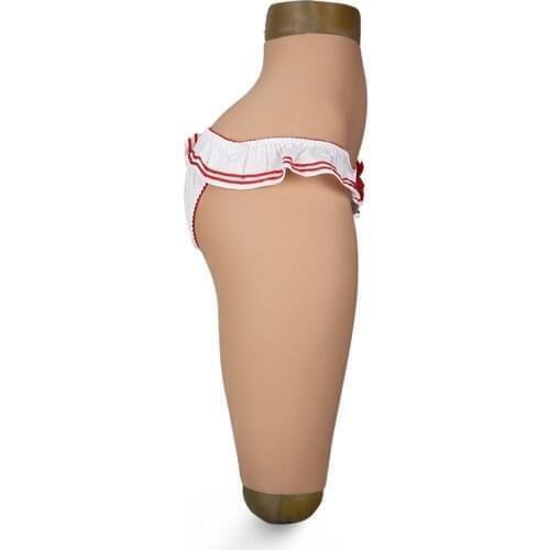 6G Upgrade Artificial Sex Fake Shorts Lift Hip Silicone Realistic Vagina Panties Shemale Crossdresser Pussy Pants Transgender