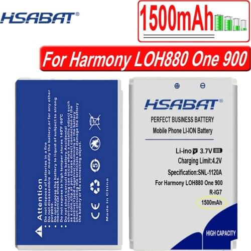 HSABAT 1500mAh R-IG7 Battery for Logitech Harmony 720, 720 Pro, 780, 785, 880,880 Pro, 885, 890, 890 Pro, 895, 900, 900 Pro