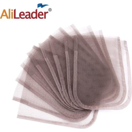Alileader 4*4 13*4 Lace Closure Base Swiss Lace Closure For Making Wig Quality Human Hair Wig Making Tools