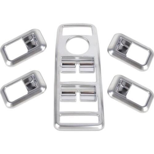 CITALL Car Interior Chrome Door Window Switch Panel Cover Trim For Mercedes Benz A B C E CLS Class W176 W246 W218 W166 W204 W212