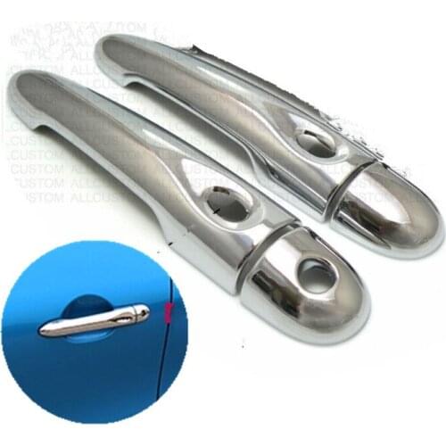 FUNDUOO For Renault Clio IV Clio 4 MK4 2012 2013 2014 2015 2016 2017 New Chrome Door Handle Cover Pad Sticker Car Styling