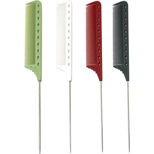 Pintail Combs Weaving Foiling Fine Tooth Rattail Hair Comb