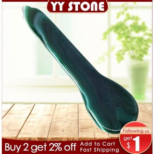 Agate Scraping MassageTool Body Massager scratching Guasha SPA Scraper for Face Back Health Care Anti-wrinkle