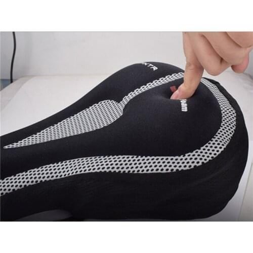 Bicycle Saddle 3D Soft Bike Seat Cover Cycling Silicone Seat Cushion Cycling Saddle for Bicycle Bike Accessories