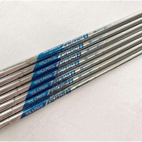 New mens Golf shaft N.S.PRO zelos 8 Golf Club shaft 10pcs/lot Golf irons shaft R S flex Graphite shaft