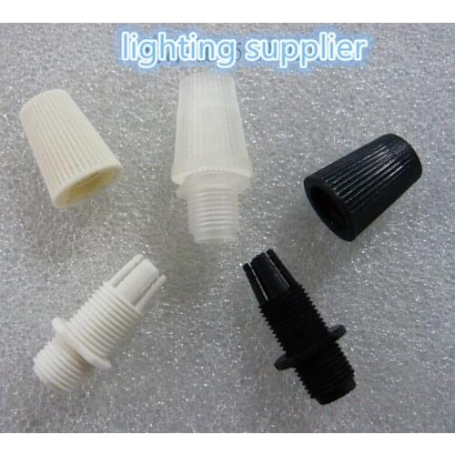 1000Pcs Plastic Wire Cable Grip Strain Relief Twisted Wire Clamp Cord Grip