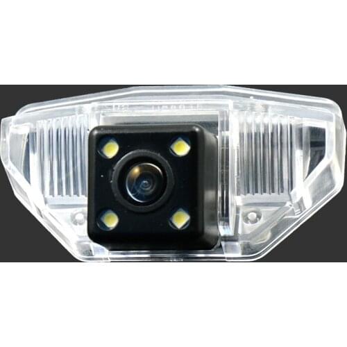 Wire wireless ccd + LEDS Car Reverse Rear View Backup Camera for Honda CRV New Fit 09-13 Odyssey night vision