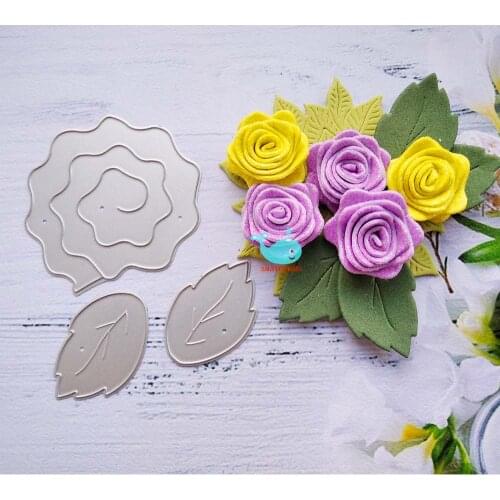 Spiral flower die Metal Cutting Dies Embossing Stencils for DIY Scrapbooking Photo Album Decorative DIY Paper Cards Making
