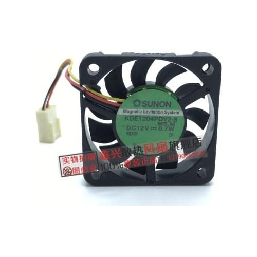 SUNON KDE1204PDV2-8 MS.M Server Cooling Fan DC 12V 0.7W 40x40x8mm 3-wire