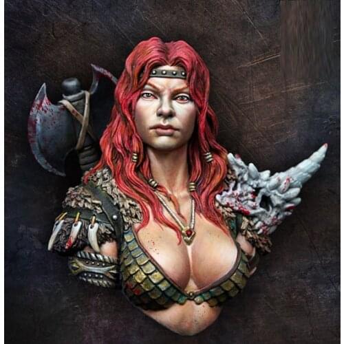 [tuskmodel] 1:12 resin bust resin model kits UTB030